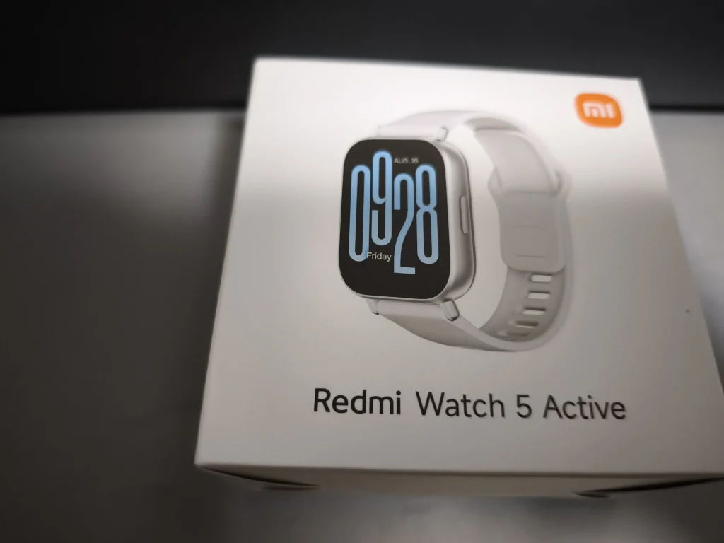 Redmi Watch 5 Activeの外箱